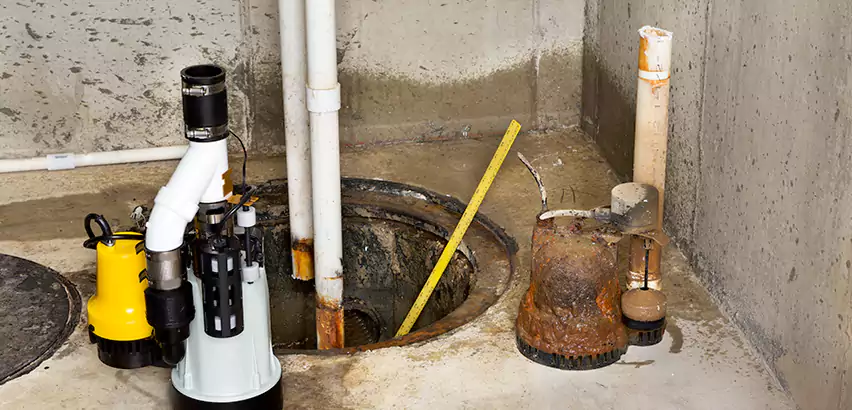 Installing Sump Pump in Finished Basement in Coral Terrace, FL