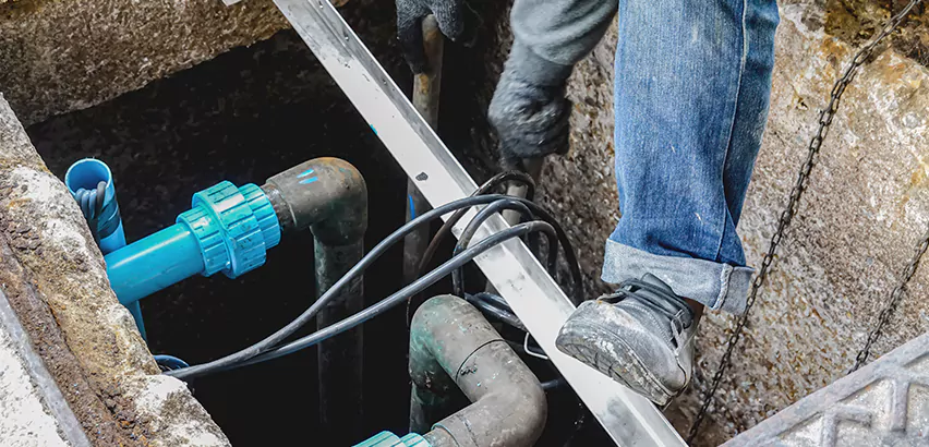 Zoeller Sewage Ejector Pump System in Coral Terrace