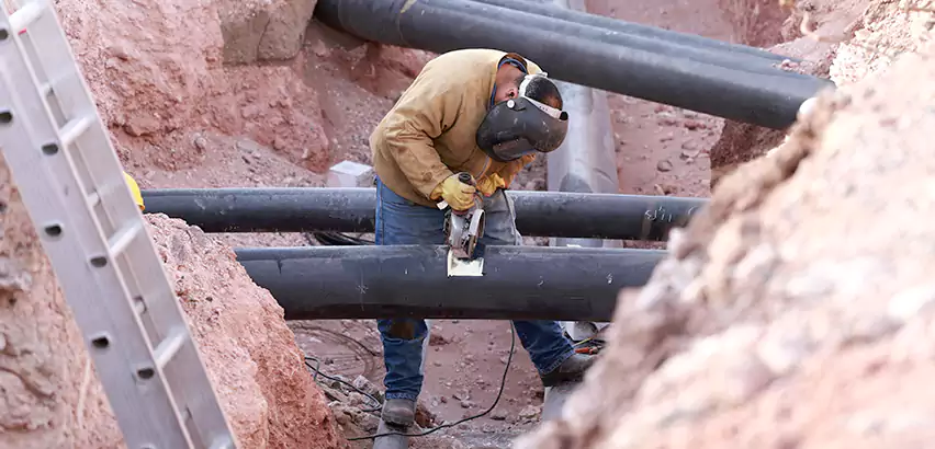 Cast Iron Sewer Pipe Replacement in Coral Terrace