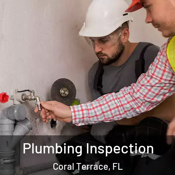  Plumbing Inspection Coral Terrace, FL