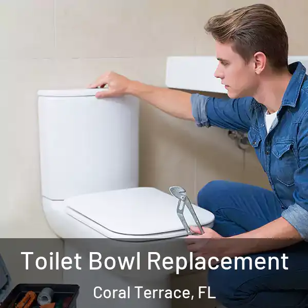  Toilet Bowl Replacement Coral Terrace, FL